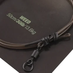 Korda Dark Matter Ring Swivel Leader 50cm- Terminal Tackle