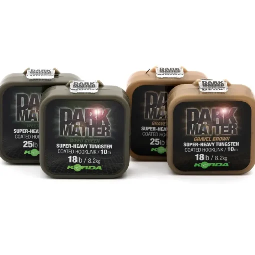 Korda Dark Matter Tungsten Coated Braid- Line