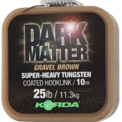Korda Dark Matter Tungsten Coated Braid- Line