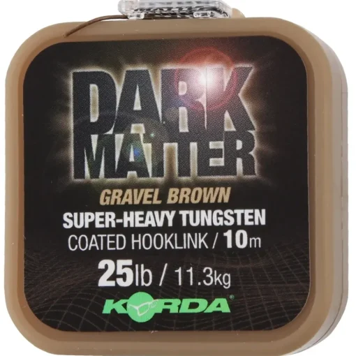 Korda Dark Matter Tungsten Coated Braid- Line