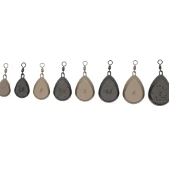 Korda Flat Swivel Pear Fishing Lead