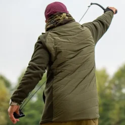 Korda Hybrid Olive Fishing Jacket- Clothing