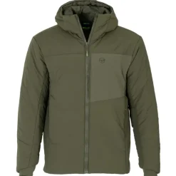Korda Insulated Hooded Jacket Dark Olive- Clothing