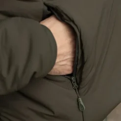Korda Insulated Hooded Jacket Dark Olive- Clothing