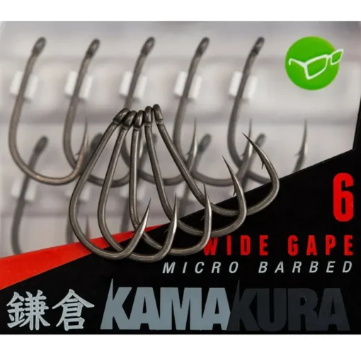 Korda Kamakura Sharpened Wide Gape Hook