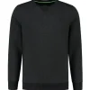 Korda Kore Crew Neck Fishing Jumper Charcoal- Clothing
