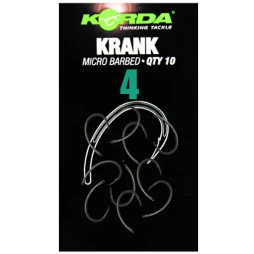 Korda Krank Fishing Hooks- Terminal Tackle