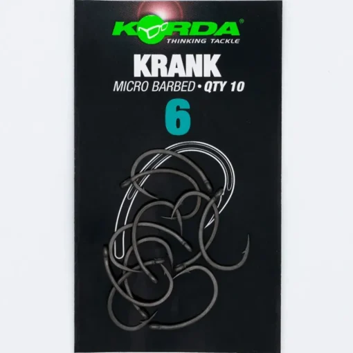 Korda Krank Fishing Hooks- Terminal Tackle