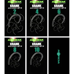 Korda Krank Fishing Hooks- Terminal Tackle
