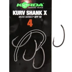 Korda Kurv Shank X Fishing Hook- Terminal Tackle