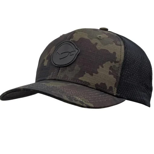 Korda Logo Patch Dark Kamo Fishing Cap- Clothing