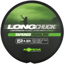 Korda Long Chuck Green Tapered Mainline 300m- Line
