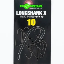Korda Long Shank X Fishing Hook- Terminal Tackle