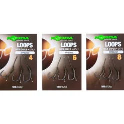 Korda Loop DF Wide Gape Rigs- Rigs