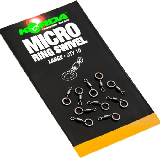 Korda Micro Rig Ring Swivels- Terminal Tackle
