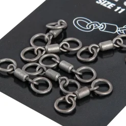 Korda PTFE Coated Double Ring Swivel- Terminal Tackle