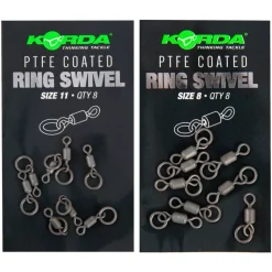 Korda PTFE Coated Ring Swivel- Terminal Tackle