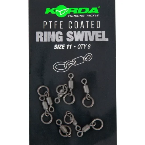 Korda PTFE Coated Ring Swivel- Terminal Tackle