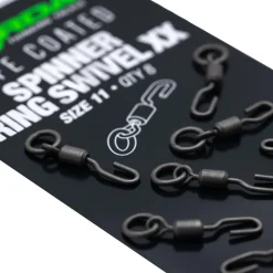 Korda PTFE Coated Spinner Ring Swivel XX- Terminal Tackle