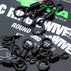 Korda Quick Change Fishing Ring Swivel Round