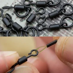 Korda Quick Change Fishing Ring Swivel Round