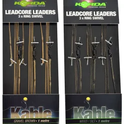 Korda Ring Swivel Leadcore Fishing Leader- Terminal Tackle