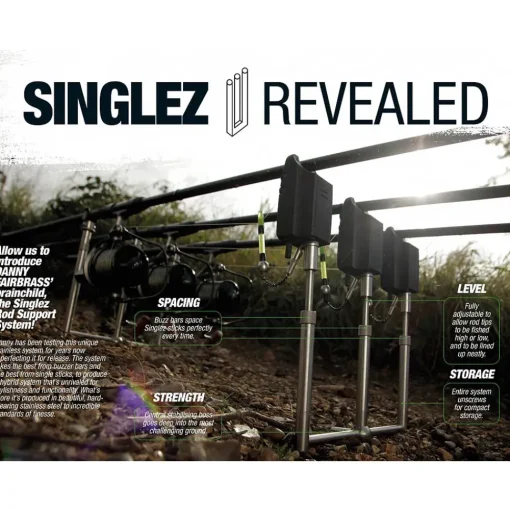 Korda Singlez 2 Rod Buzz Bar- Rod Support