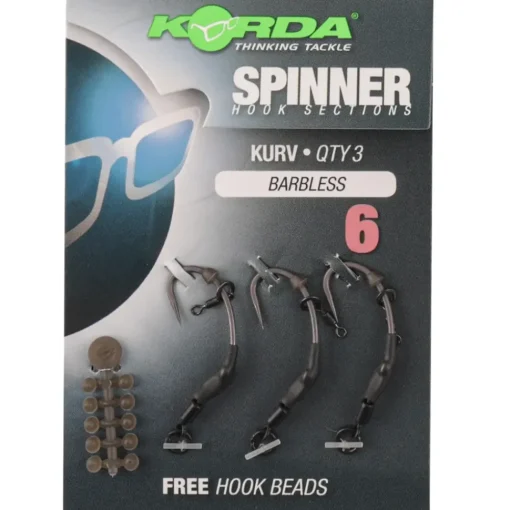 Korda Spinner Hook Sections Kurv- Rigs | Carp Essentials