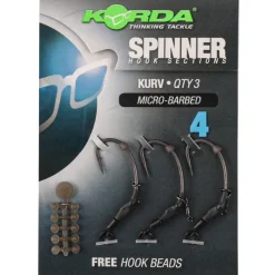 Korda Spinner Hook Sections Kurv- Rigs | Carp Essentials