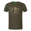 Korda Submerged Olive Green Fishing T-Shirt- Clothing