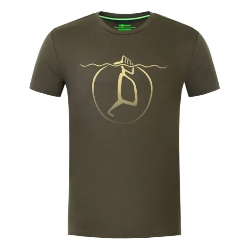 Korda Submerged Olive Green Fishing T-Shirt- Clothing