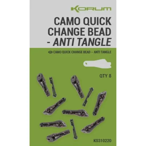 Korum Camo Quick Change Bead - Anti Tangle
