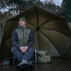 Korum Progress Graphite Brolly Shelter 50"