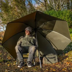 Korum Progress Graphite Brolly 50"