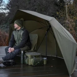 Korum Progress Graphite Brolly Shelter 50