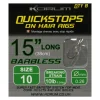 Korum Quickstops on Hair Rigs