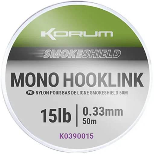 Korum Smokeshield Mono Hooklink 50m
