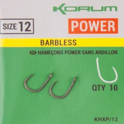 Korum Xpert Power Barbless Fishing Hook