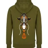 Kumu True Leather Kids Hoodie- Clothing