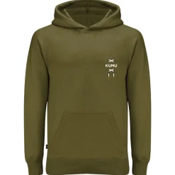 Kumu True Leather Kids Hoodie- Clothing
