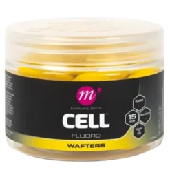 Mainline Cell Fluoro Wafters Yellow- Bait & Additives