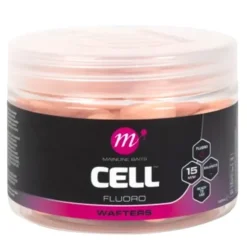 Mainline Cell Fluoro Wafters Pink- Bait & Additives