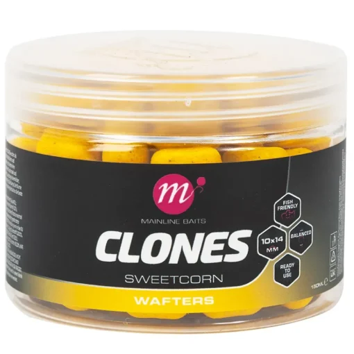Mainline Clones Barrel Dumbell Wafters 10x14mm- Bait & Additives