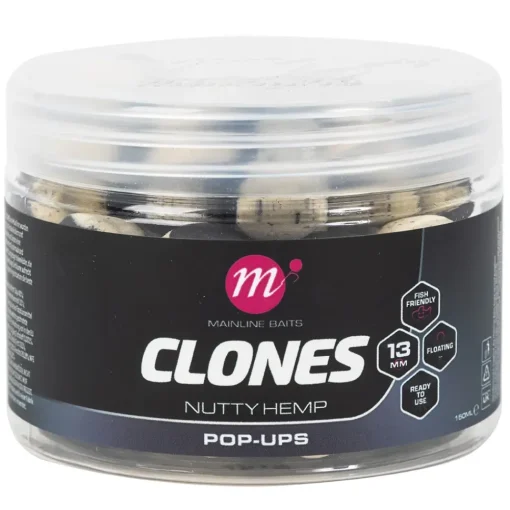 Mainline Clones Fishing Pop Ups 13mm- Bait & Additives