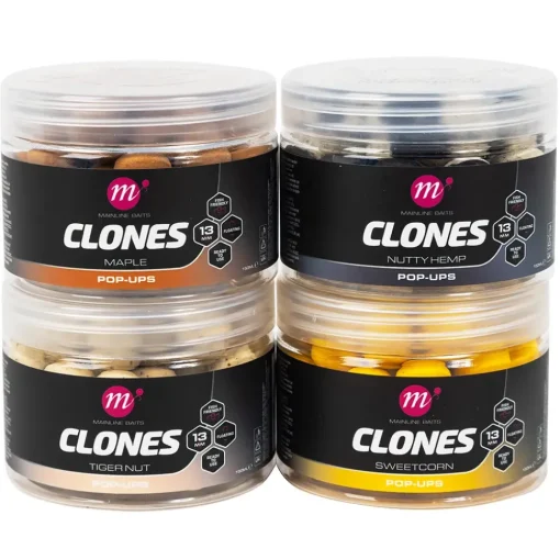 Mainline Clones Fishing Pop Ups 13mm- Bait & Additives