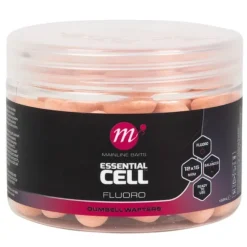 Mainline Essential Cell Fluoro Dumbell Wafters Pink- Bait & Additives