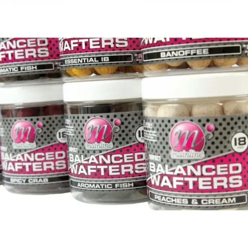 Mainline High Impact Balanced Wafters 18mm- Bait & Additives