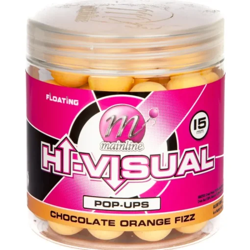 Mainline Hi-Visual Washed Out Pop-Ups- Bait & Additives