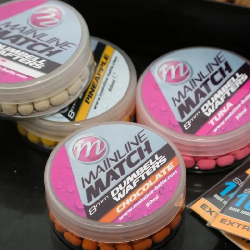 Mainline Match Dumbell Wafters- Bait & Additives