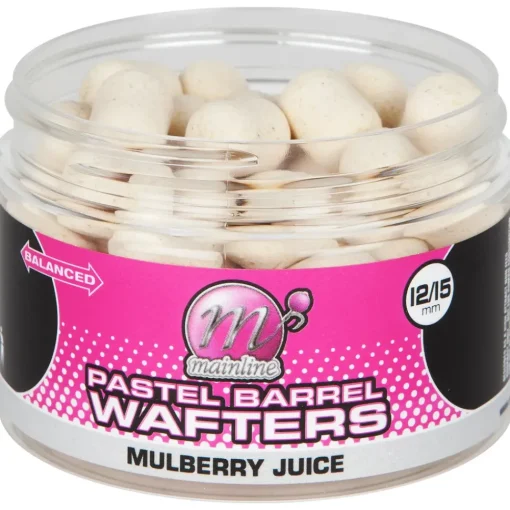Mainline Pastel Wafter Barrels- Bait & Additives